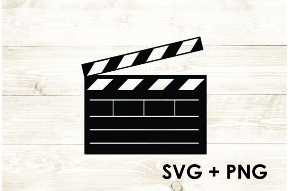 Clapperboard Clapper Board Movie SVG