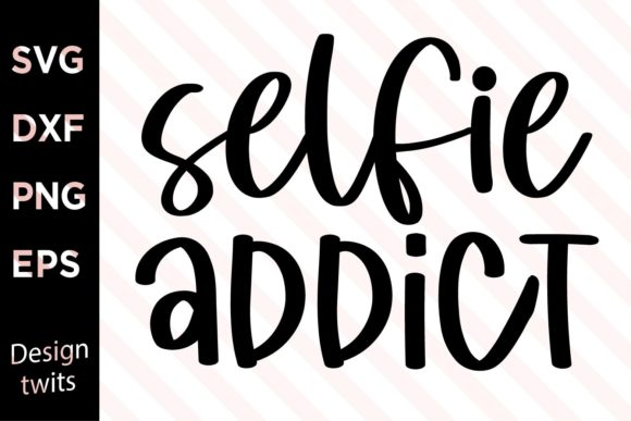 Selfie Addict SVG