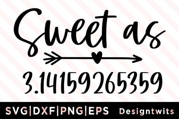 Sweet As Pi 3.14 SVG